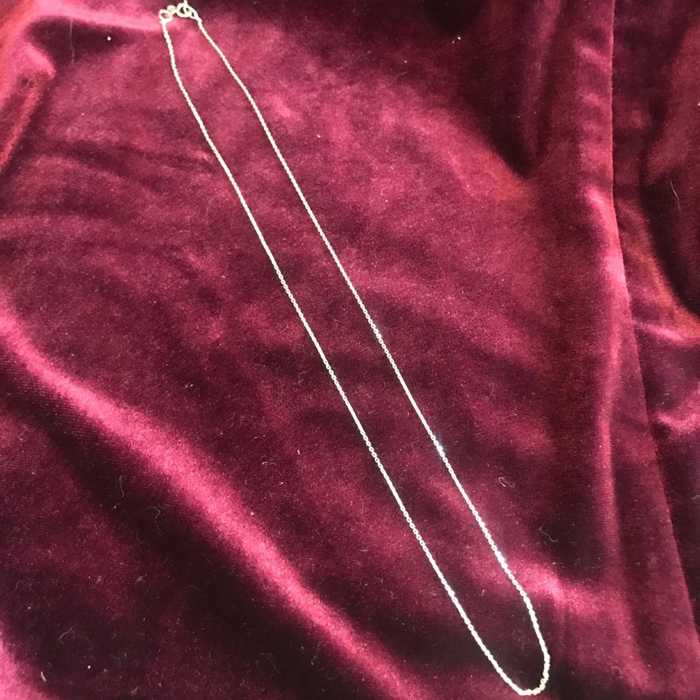 14K White Gold Necklace
